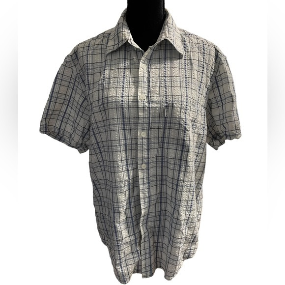 Zengzhi Jeans Casual Plaid Button Down Shirt XXL - Picture 1 of 5